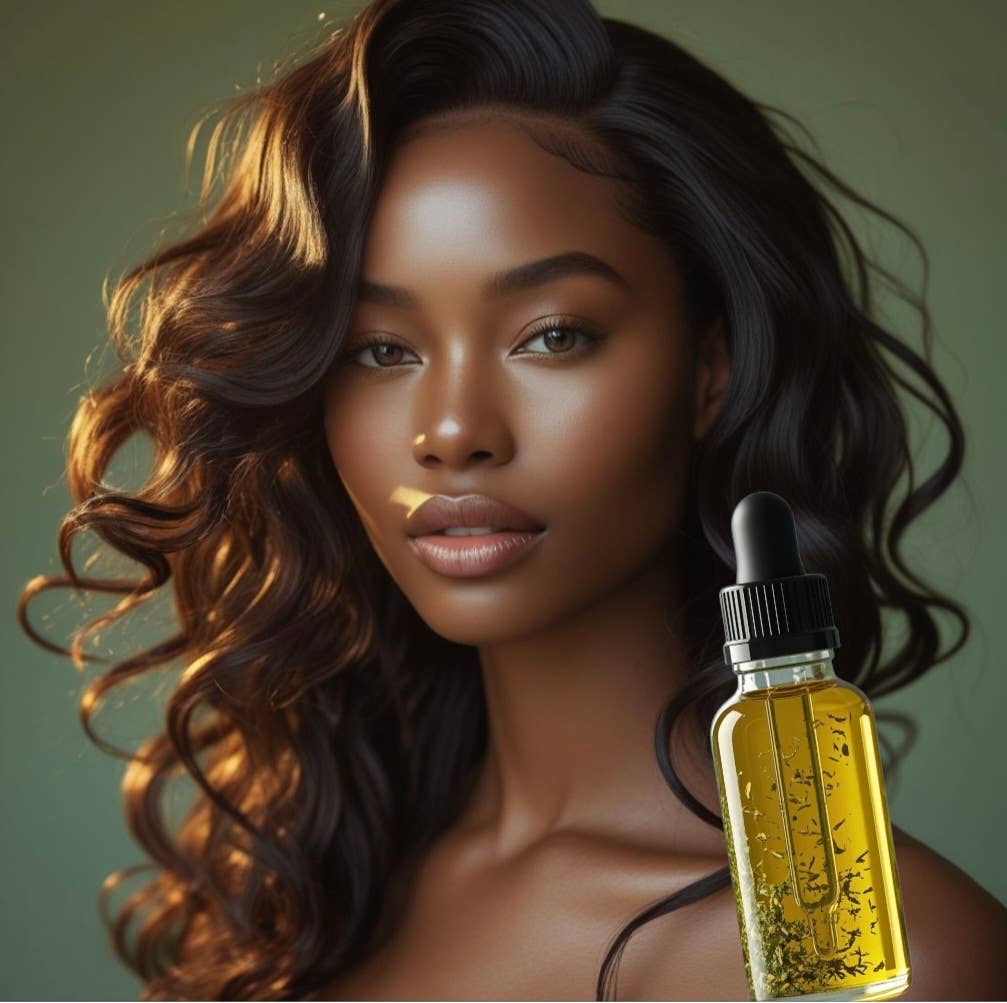 Thrive Hair Oil Tonic - With Rosemary, Mint, & Thyme