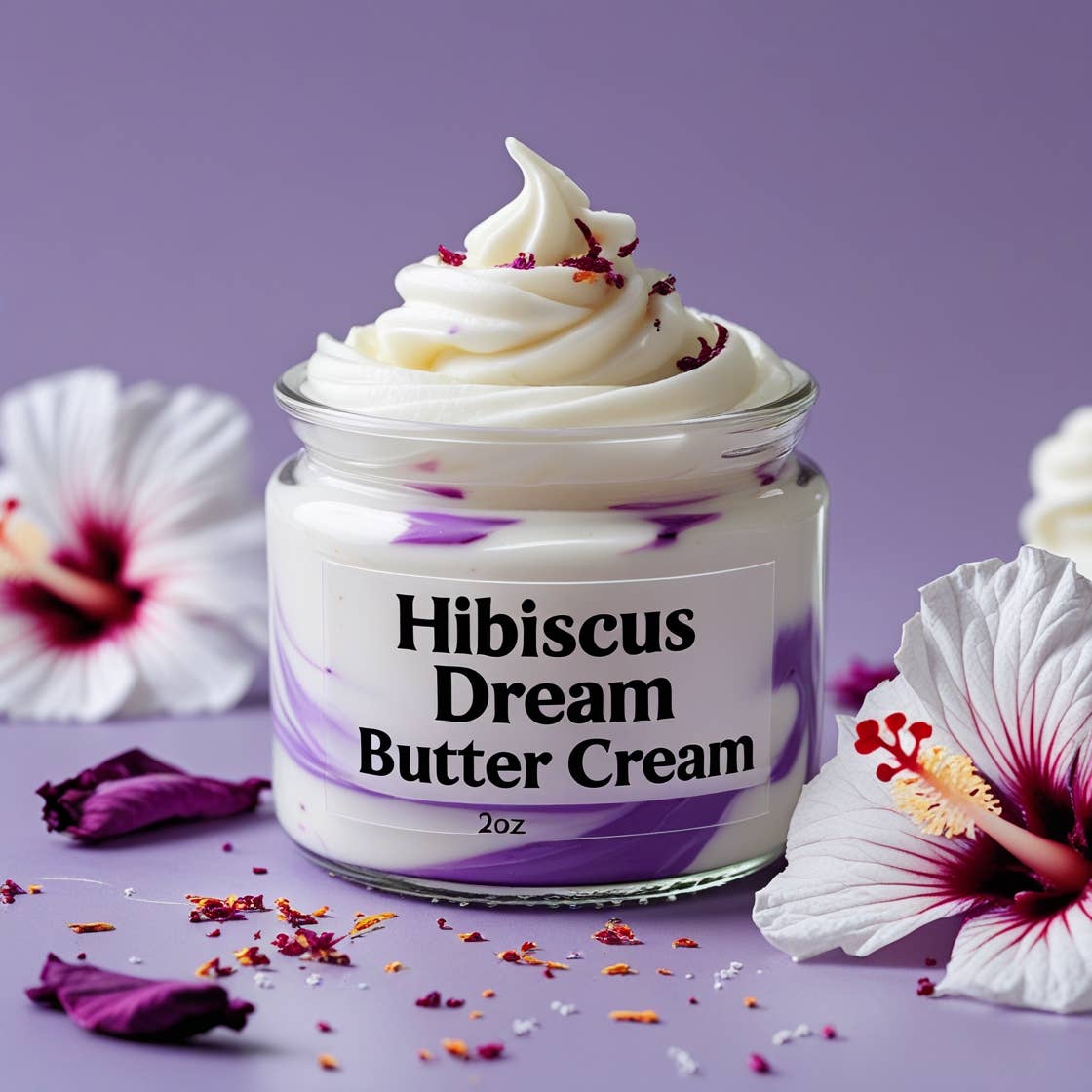 Hibiscus Dream Body Butter Cream - Full Body Cream