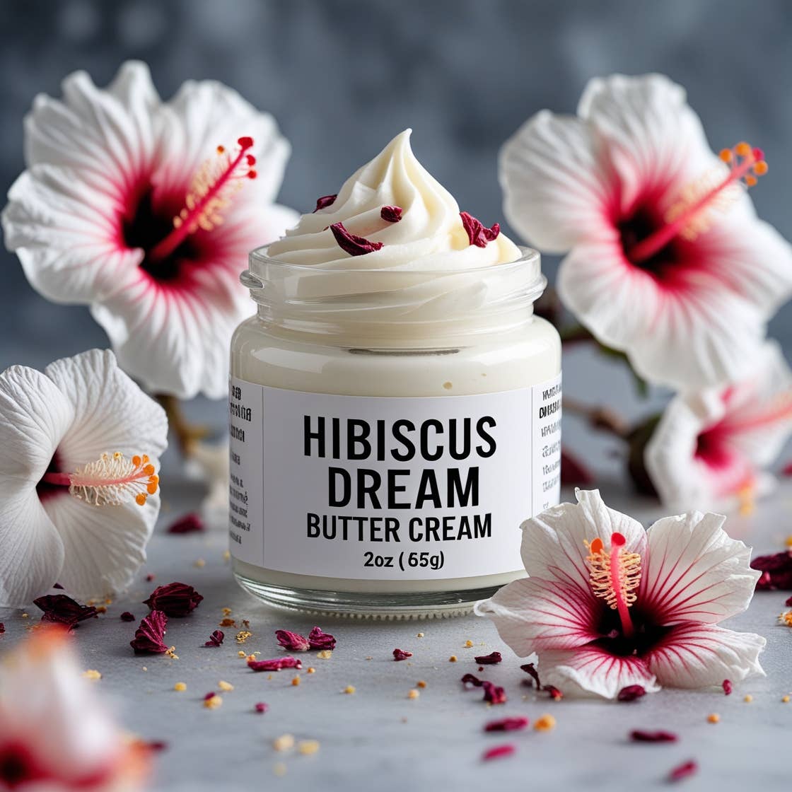 Hibiscus Dream Body Butter Cream - Full Body Cream