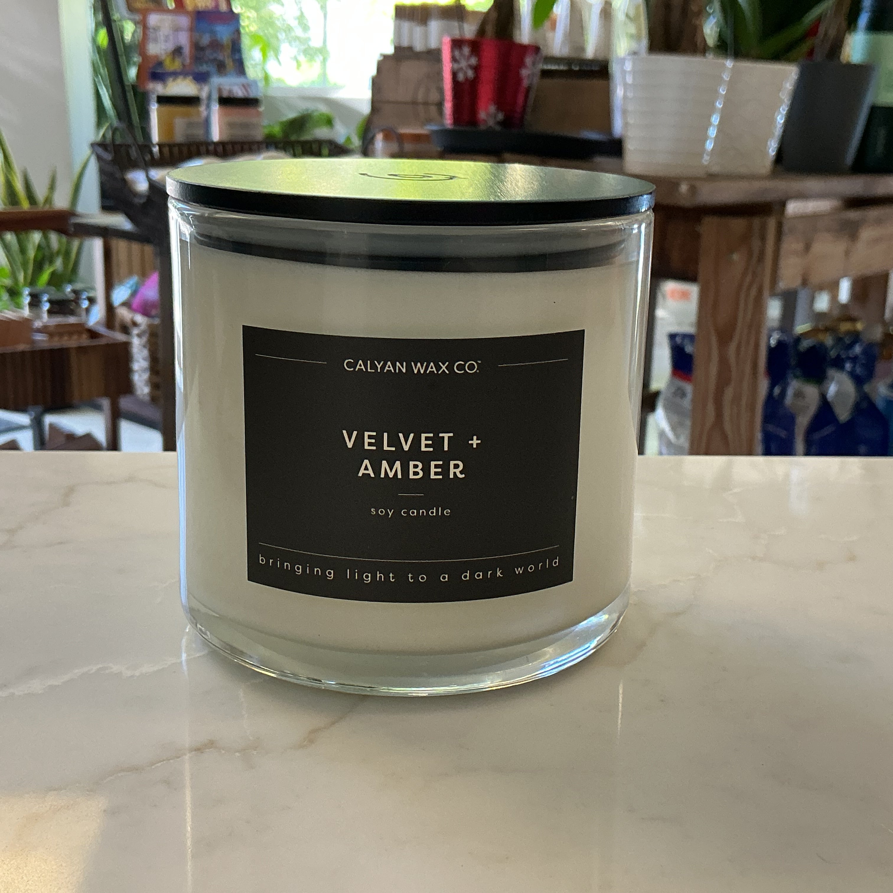 Calyan Wax Co. Velvet Amber Candle