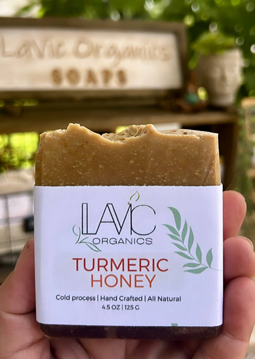 TURMERIC + HONEY SOAP BAR